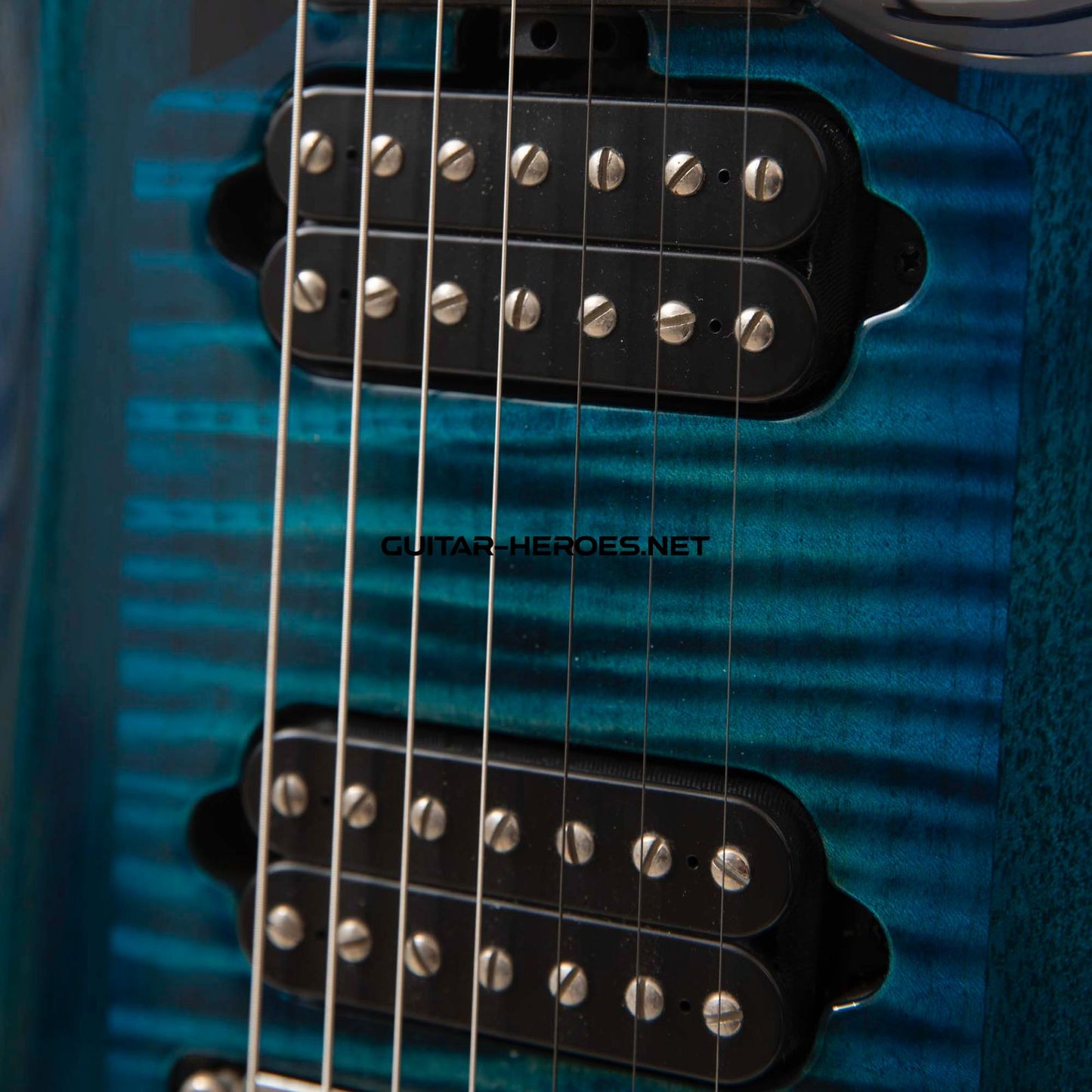 Music Man Majesty 7 – Blue Honu, John Petrucci. Mint (Pre-owned)