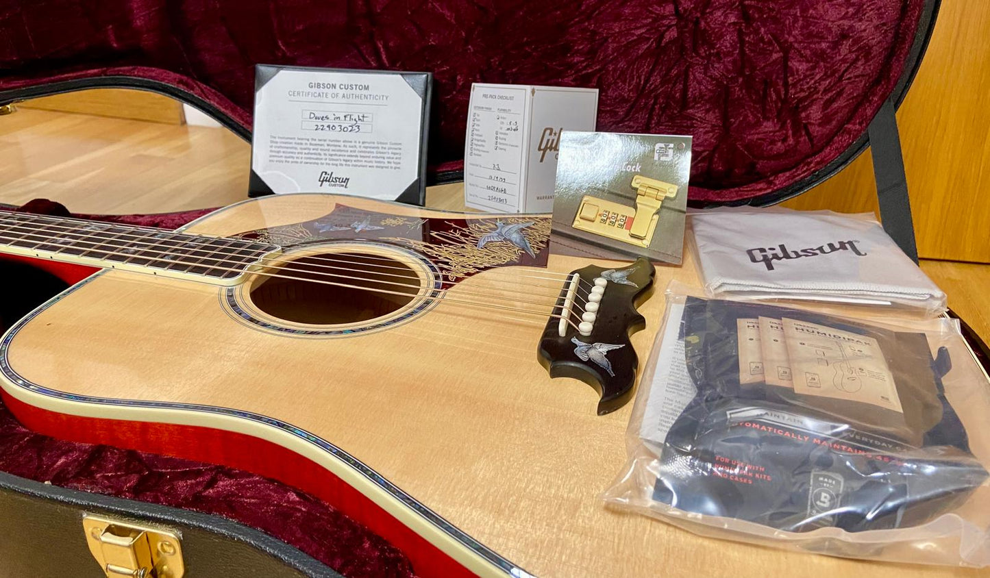 Gibson Custom Shop Doves In Flight (Pre-owned) 2023