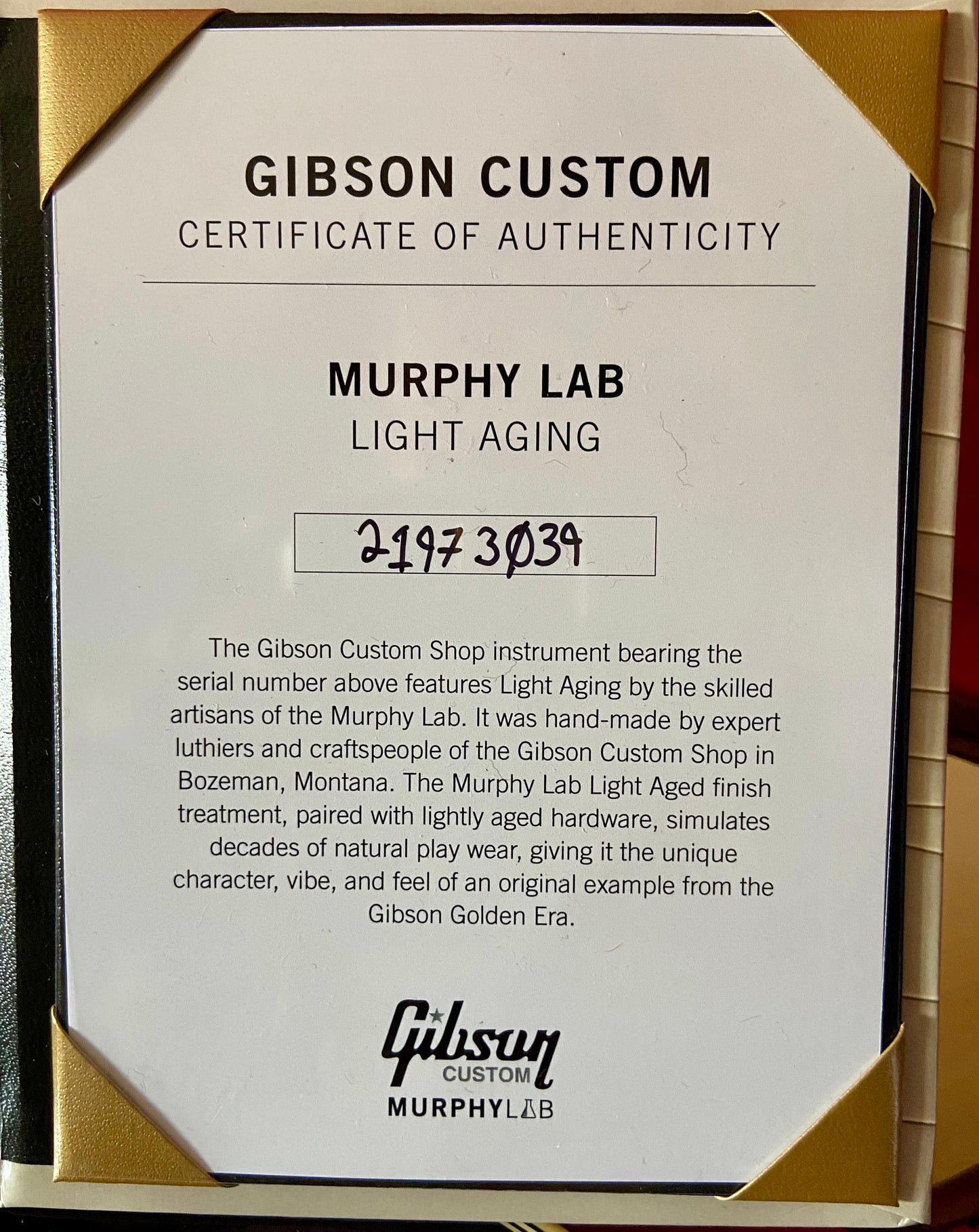 Gibson Murphy Lab 1957 SJ-200 Light Aged ~Vintage Sunburst (Pre-owned) 2023