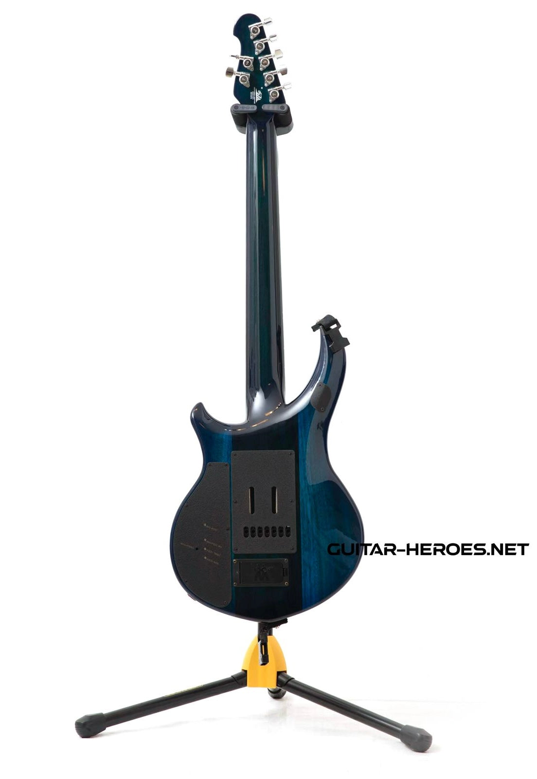 Music Man Majesty 7 – Blue Honu, John Petrucci. Mint (Pre-owned)