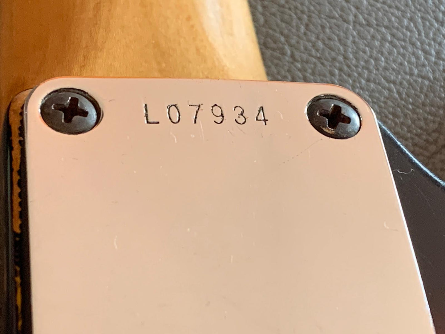 1963 Original Fender Stratocaster (Pre CBS) refinished - White case