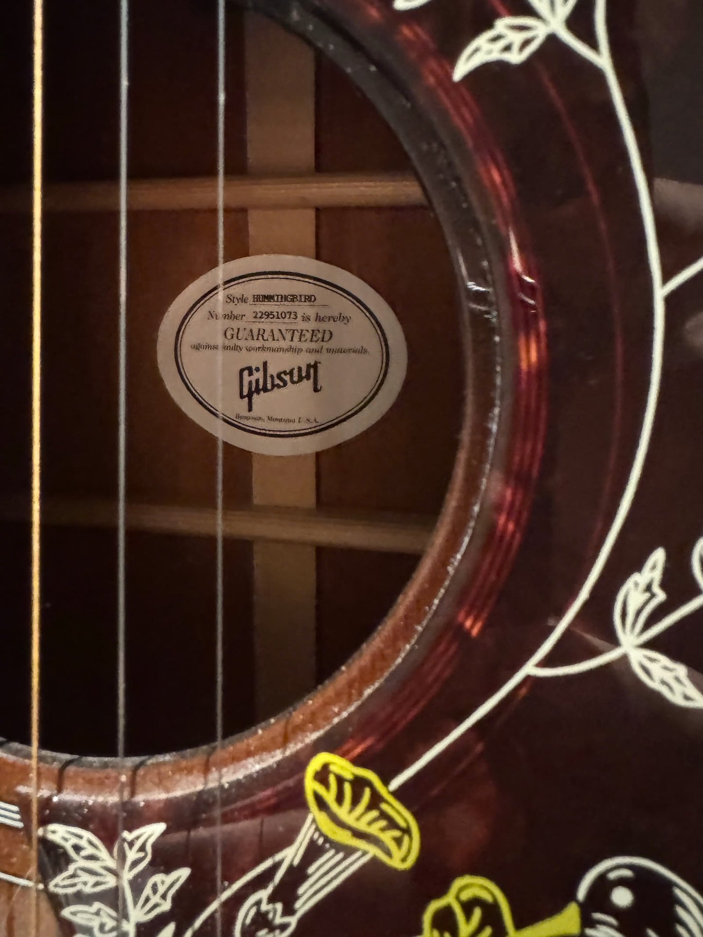 Gibson Hummingbird Standard – Vintage Sunburst (Pre-owned) 2021