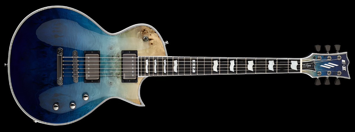 ESP E-II Eclipse BM Blue Nat Fade