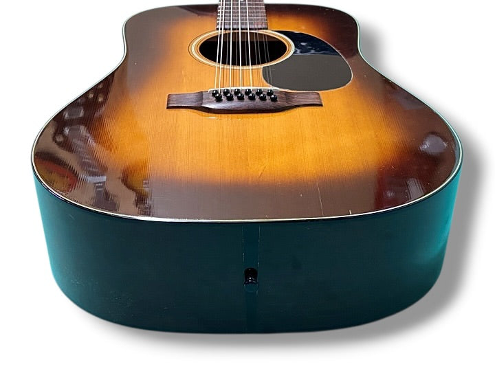 Martin D12-18 Sunburst Vintage 12-String Dreadnought 1974
