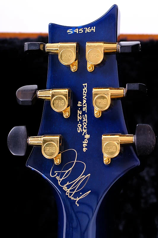 PRS Custom 22 Private Stock 2005 – Aquamarine, 14K Gold ( Pre-owned) 2005