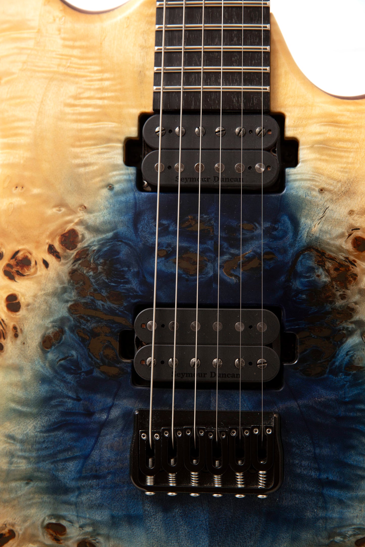 MAYONES Duvell Elite 6 -Trans Natural Fade Blue Burst (Pre-owned)