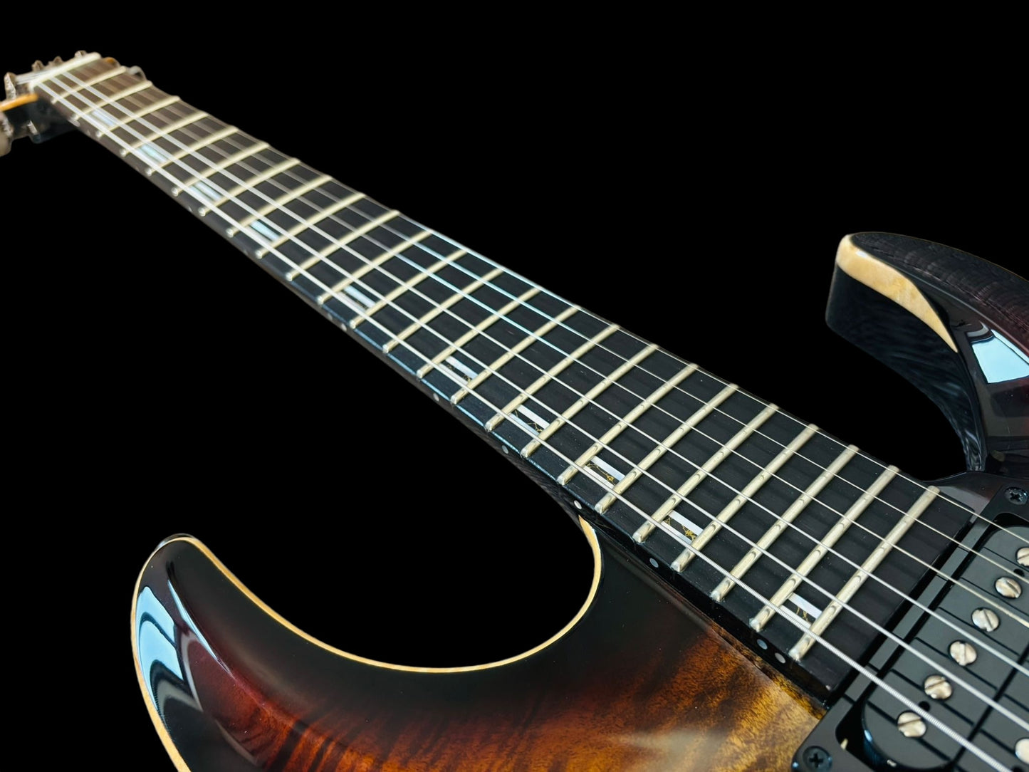 ESP Horizon CTM NT See-Thru Brown Burst 45th Anniversary( Pre-owned)