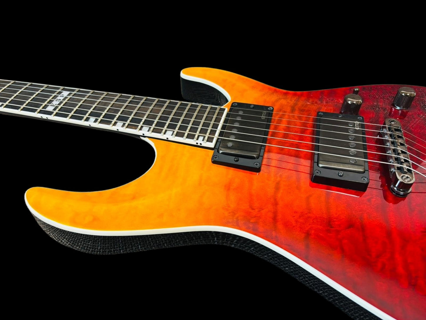 ESP E-II Horizon NT-II Tiger Eye Amber Fade (Pre-owned) like NEW