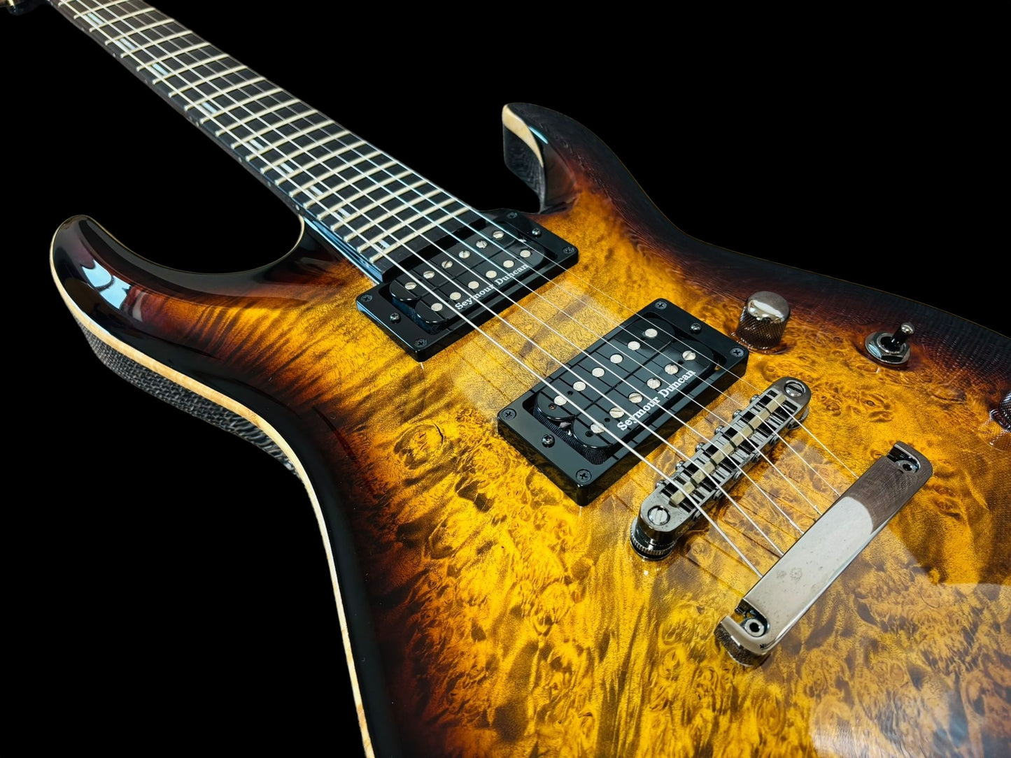 ESP Horizon CTM NT See-Thru Brown Burst 45th Anniversary( Pre-owned)