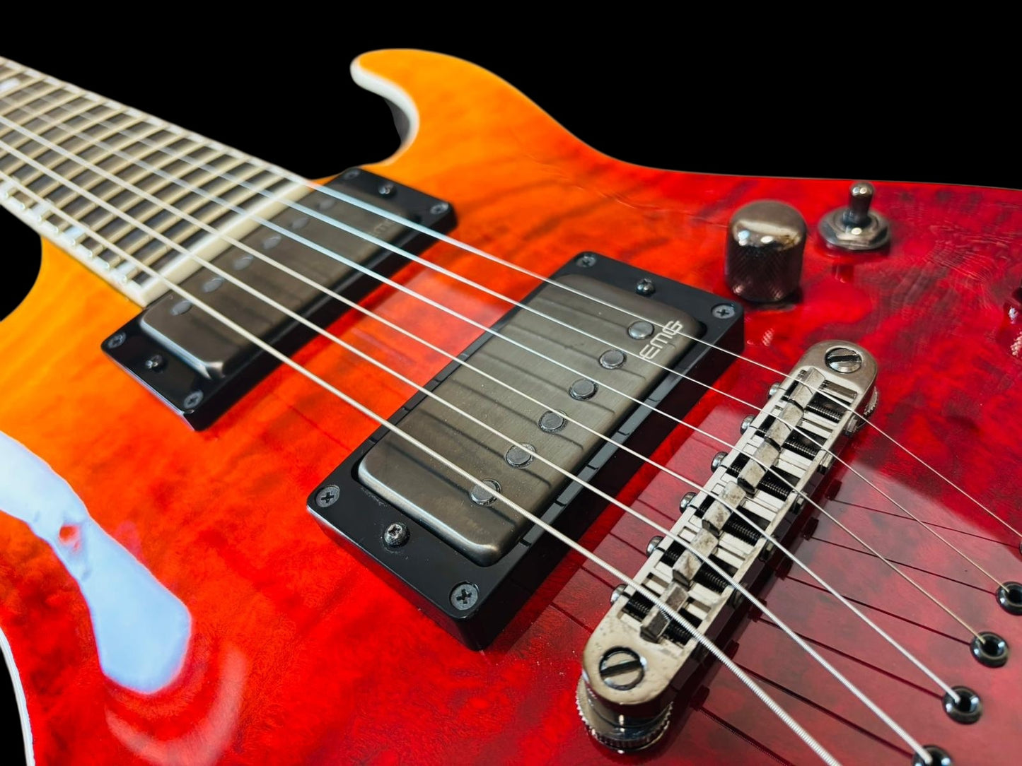 ESP E-II Horizon NT-II Tiger Eye Amber Fade (Pre-owned) like NEW