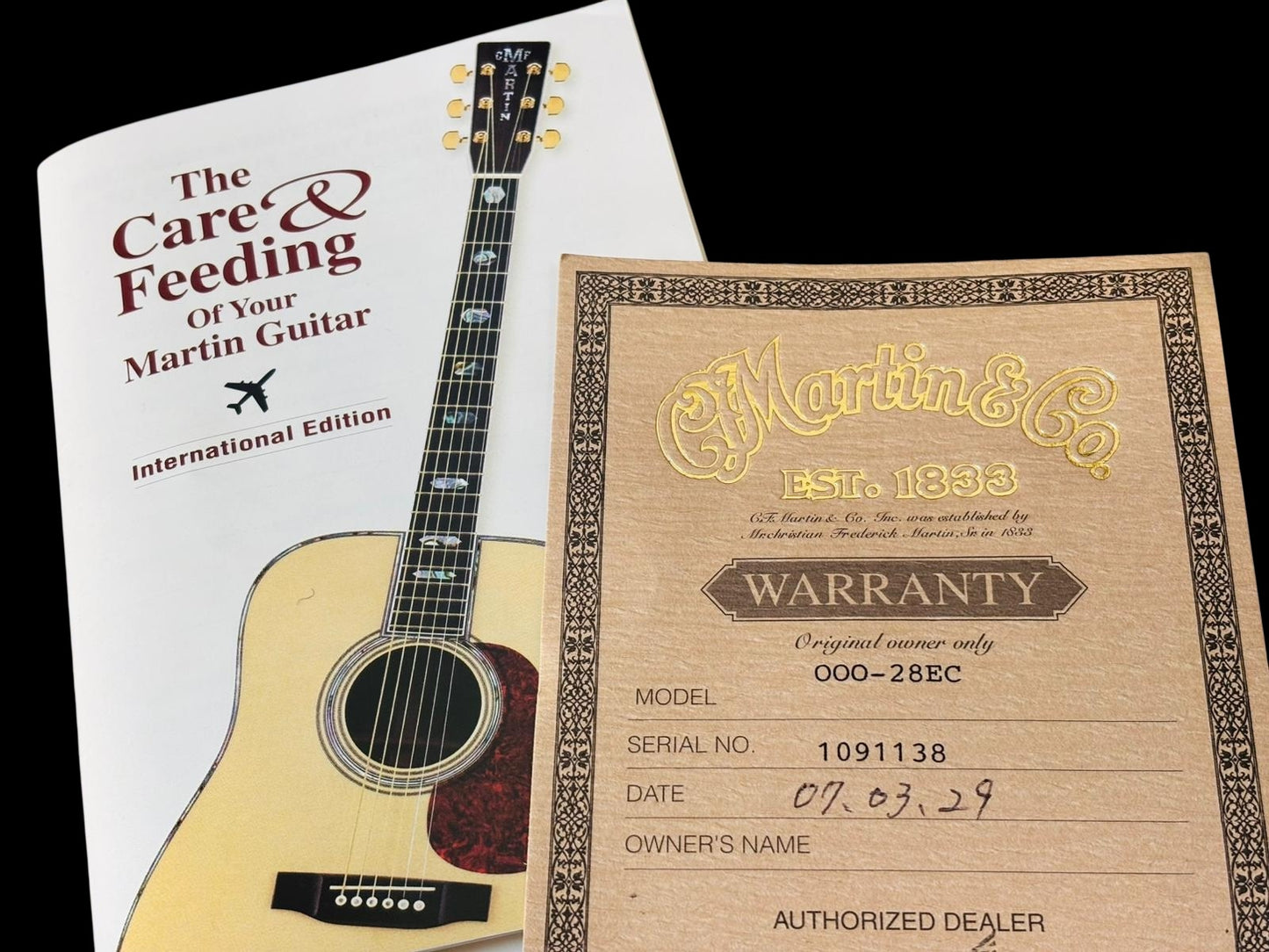 Martin 000-28EC Eric Clapton (Pre-owned) 2005