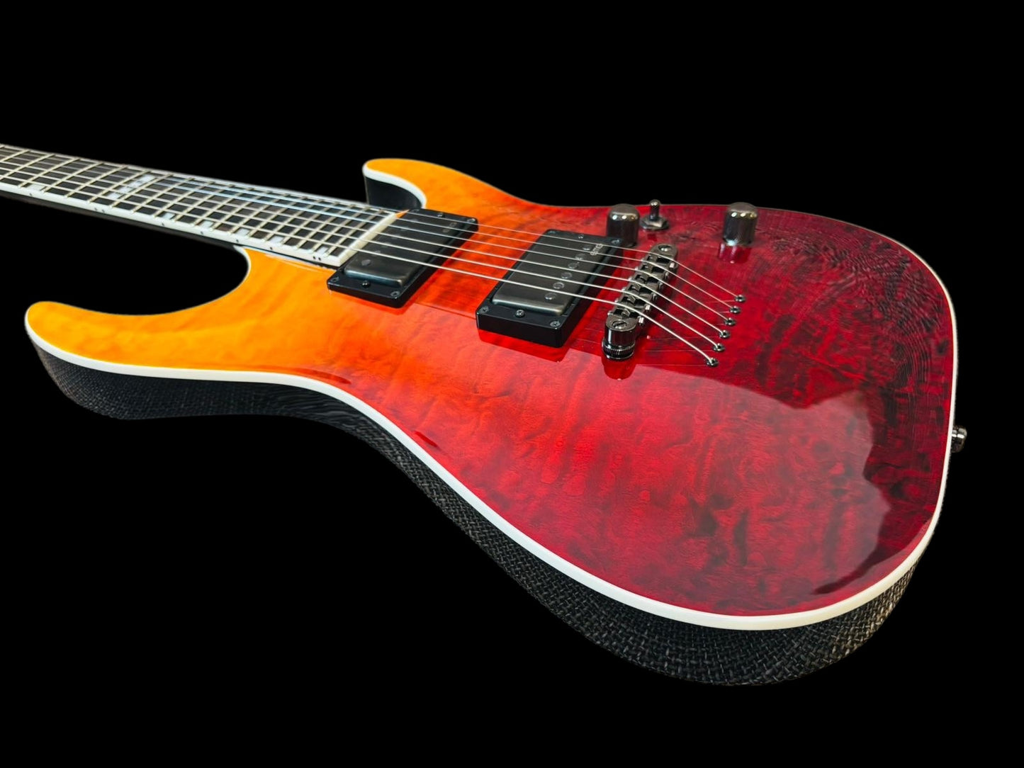 ESP E-II Horizon NT-II Tiger Eye Amber Fade (Pre-owned) like NEW