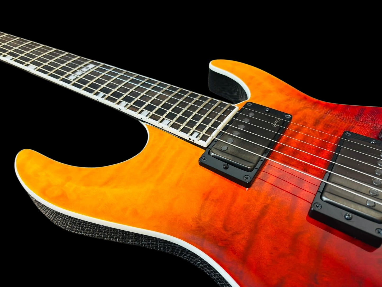 ESP E-II Horizon NT-II Tiger Eye Amber Fade (Pre-owned) like NEW