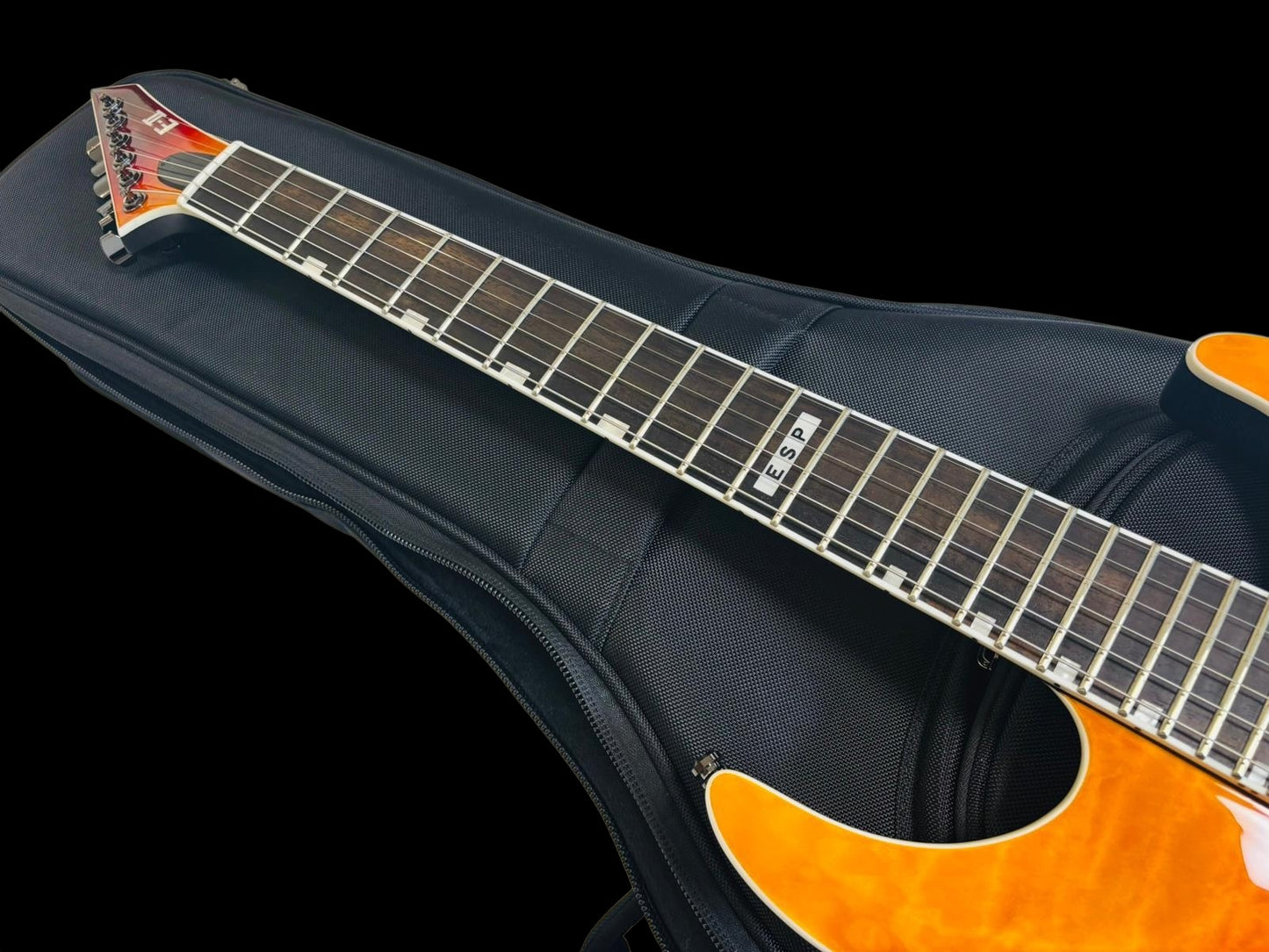 ESP E-II Horizon NT-II Tiger Eye Amber Fade (Pre-owned) like NEW