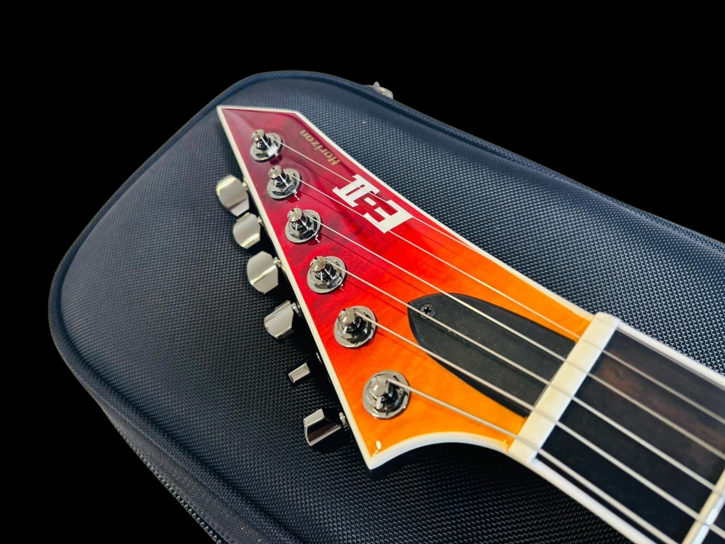 ESP E-II Horizon NT-II Tiger Eye Amber Fade (Pre-owned) like NEW