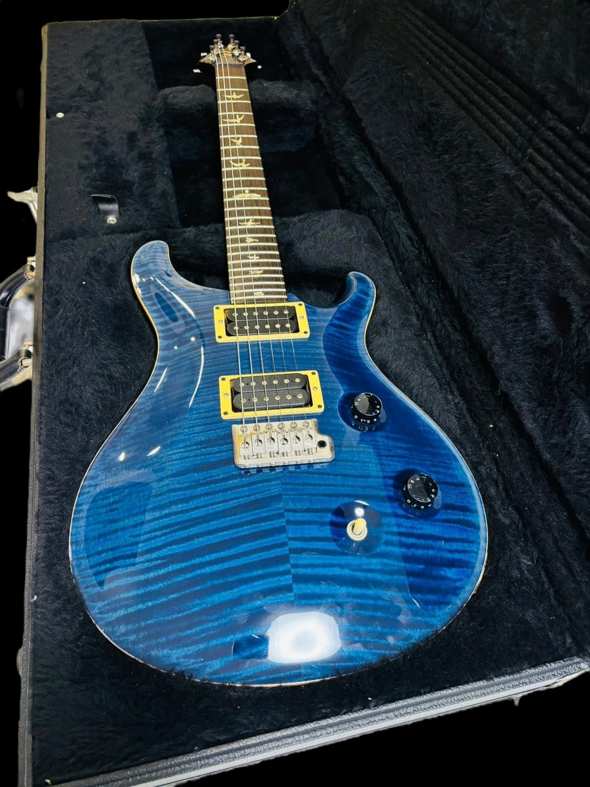 PRS Custom 24 Whale Blue 10-Top (Pre-owned) 2008
