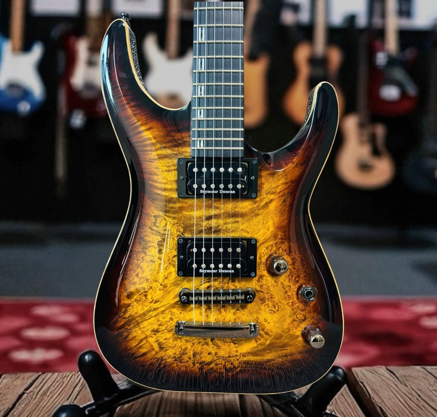 ESP Horizon CTM NT See-Thru Brown Burst 45th Anniversary( Pre-owned)