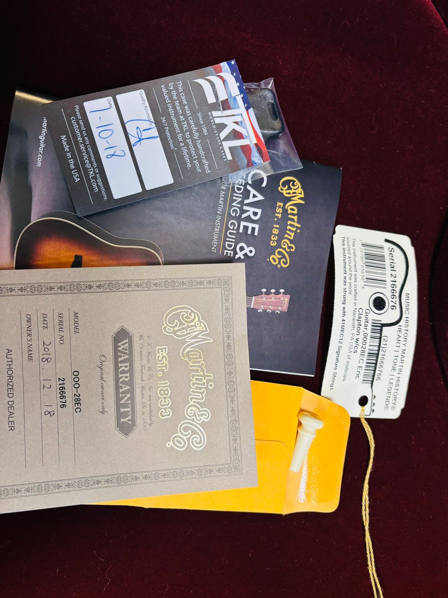 Martin 000-28EC Eric Clapton (Pre-owned) 2018