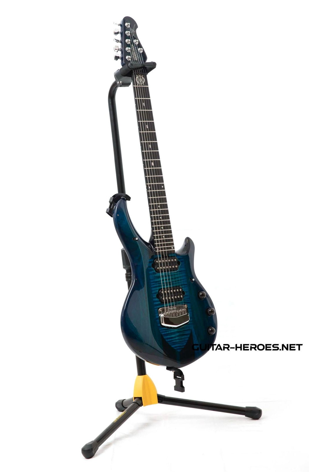 Music Man Majesty 7 – Blue Honu, John Petrucci. Mint (Pre-owned)