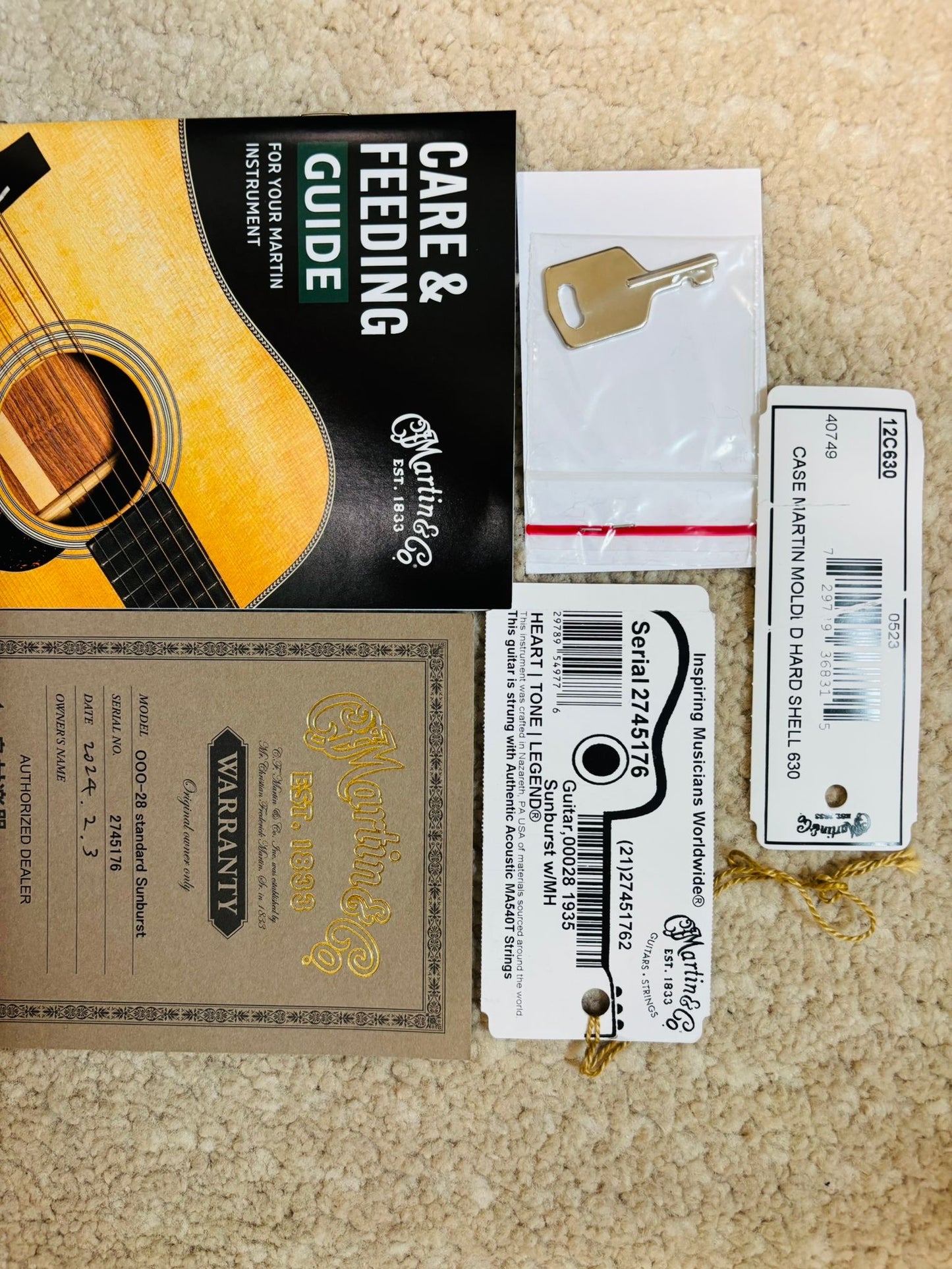 Martin 000-28 Sunburst (Pre-owned) 2023
