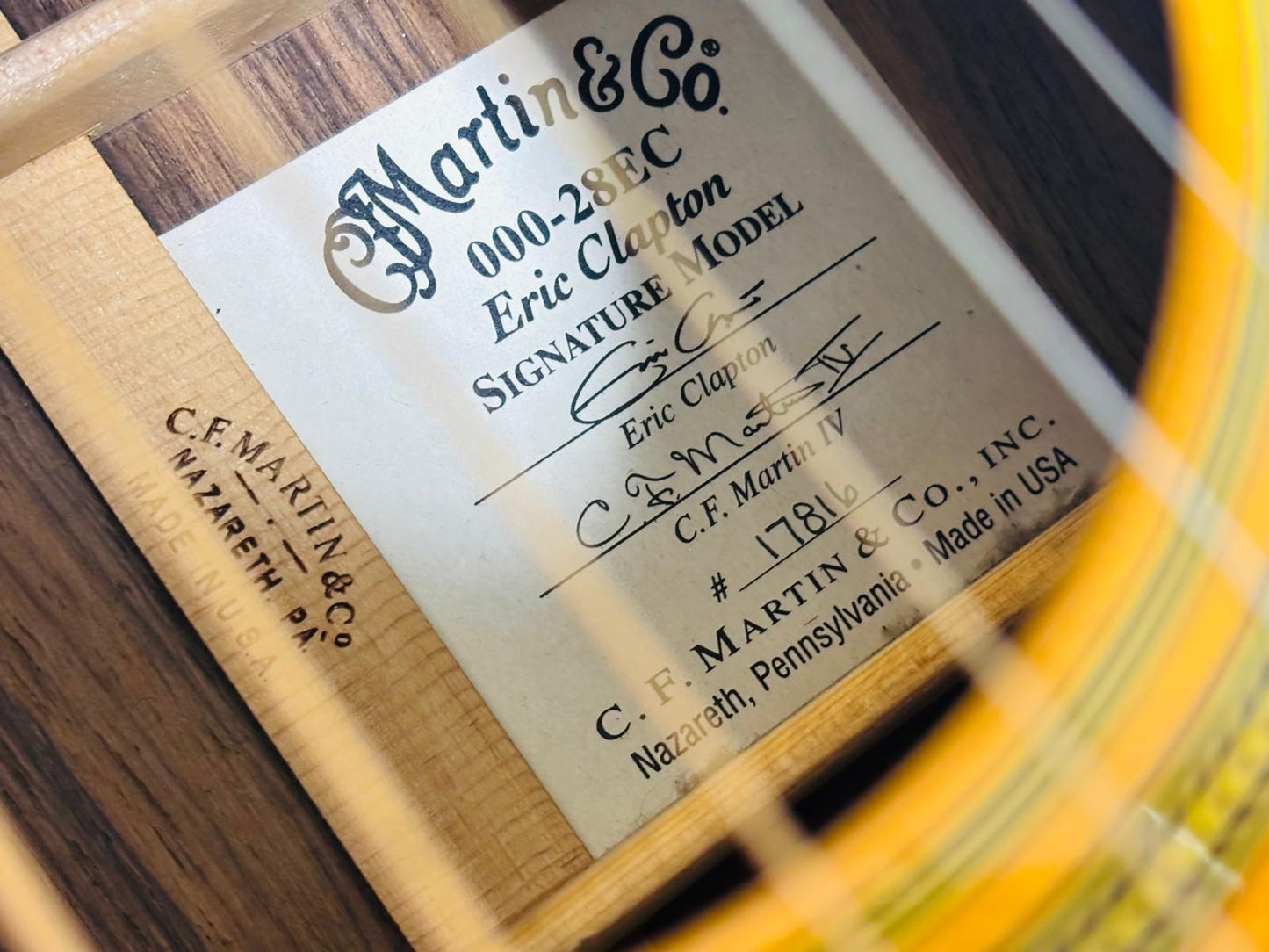 Martin 000-28EC Eric Clapton (Pre-owned) 2011 - Fishman pickup