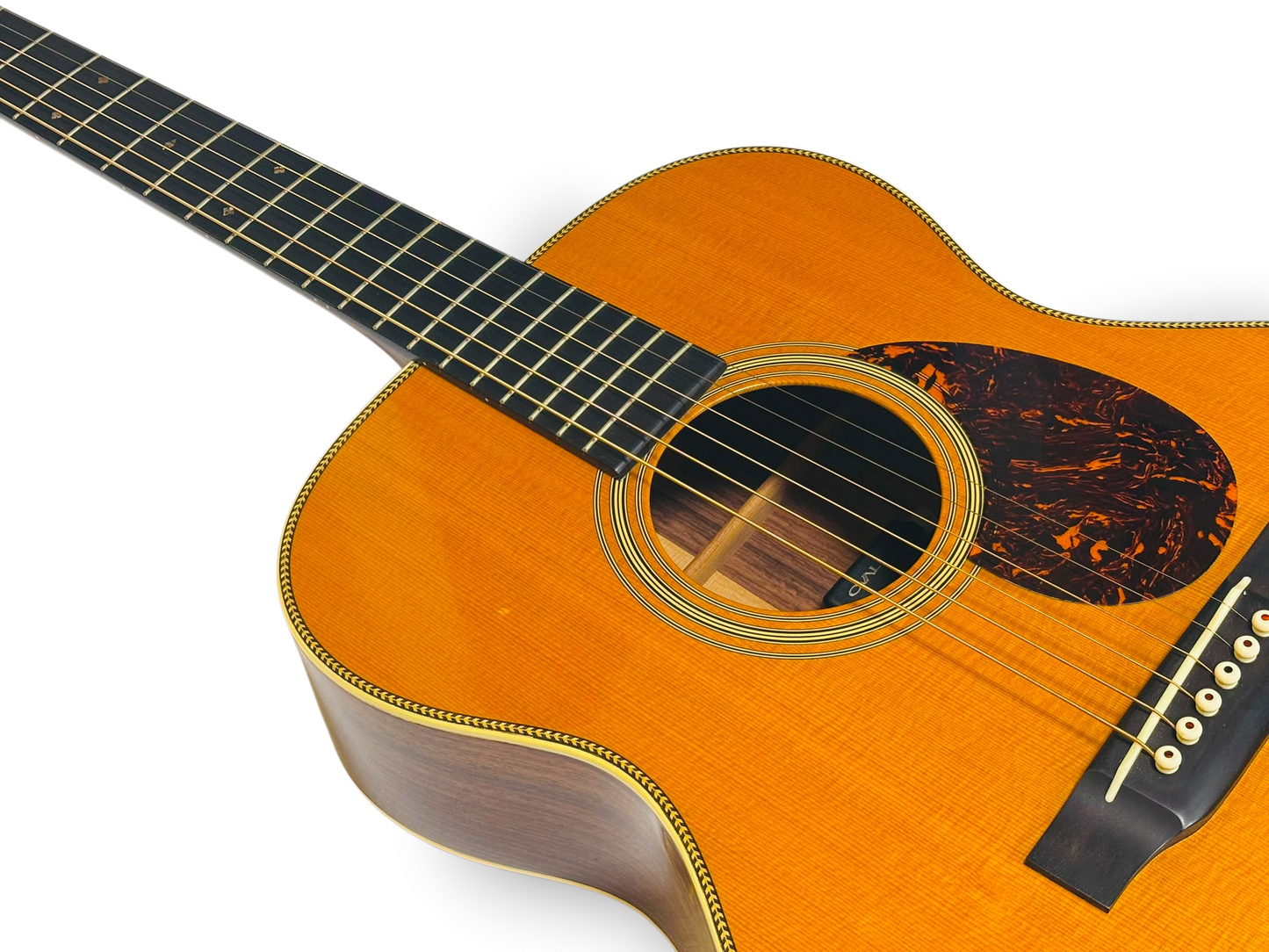 Martin OM-28V Vintage Series 2013 - Oval active pickup
