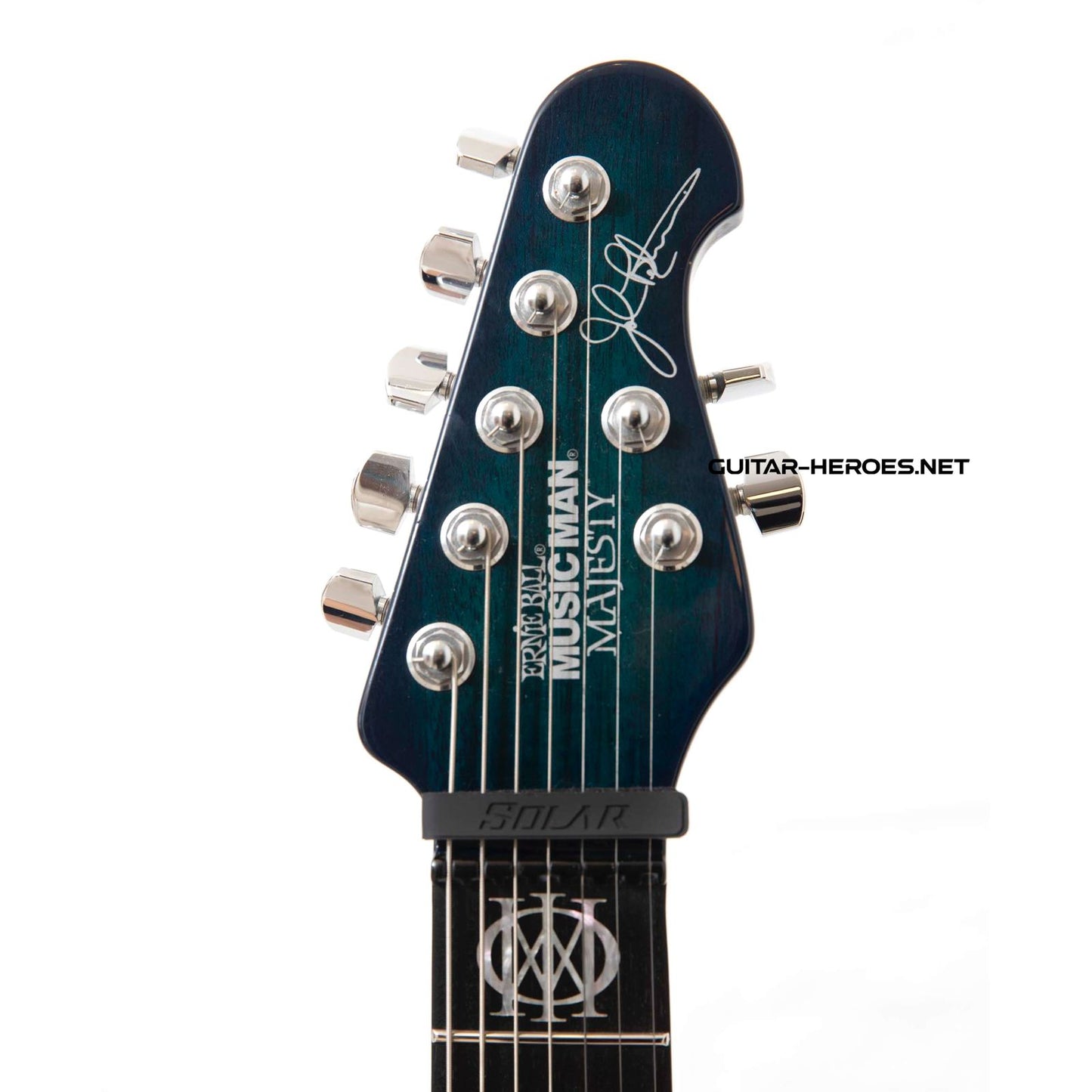 Music Man Majesty 7 – Blue Honu, John Petrucci.  Mint (Pre-owned)