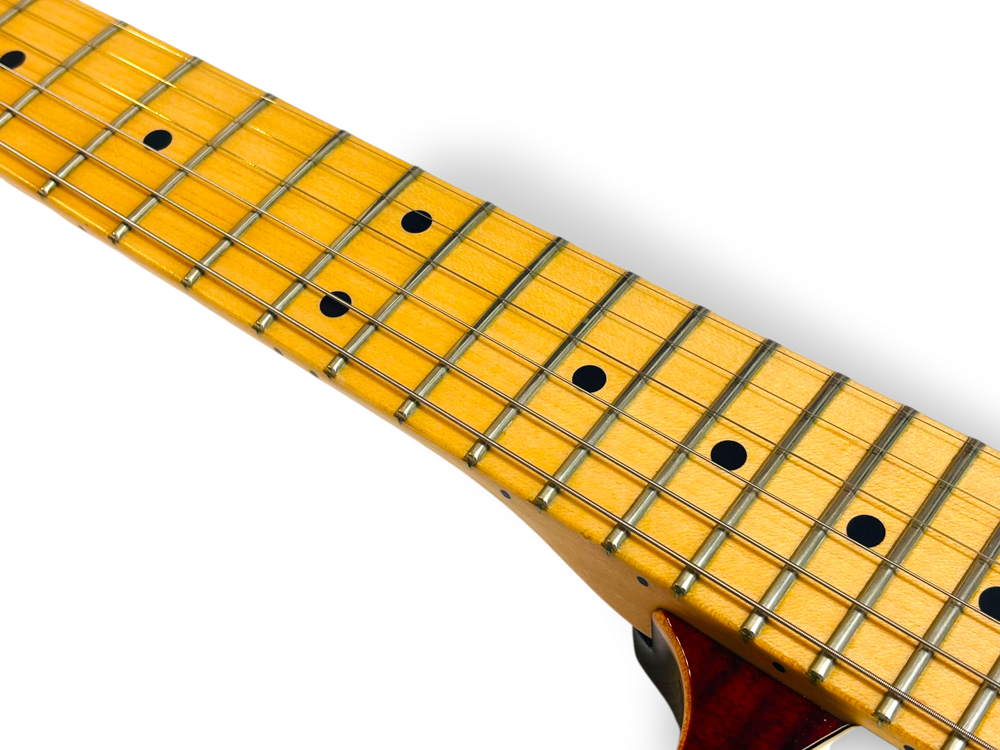 Suhr Pro Series S4 Flame Maple Chilli Pepper Red