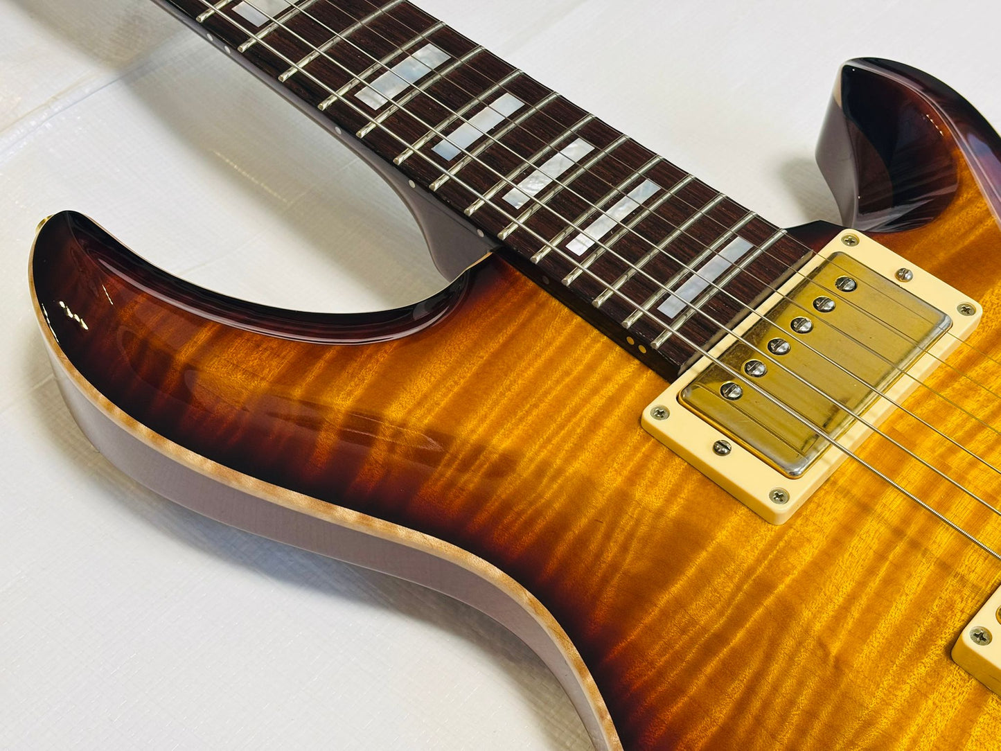 ESP AMOROUS-CTM NT FM (Pre-owned) 2013 Tea Sunburst
