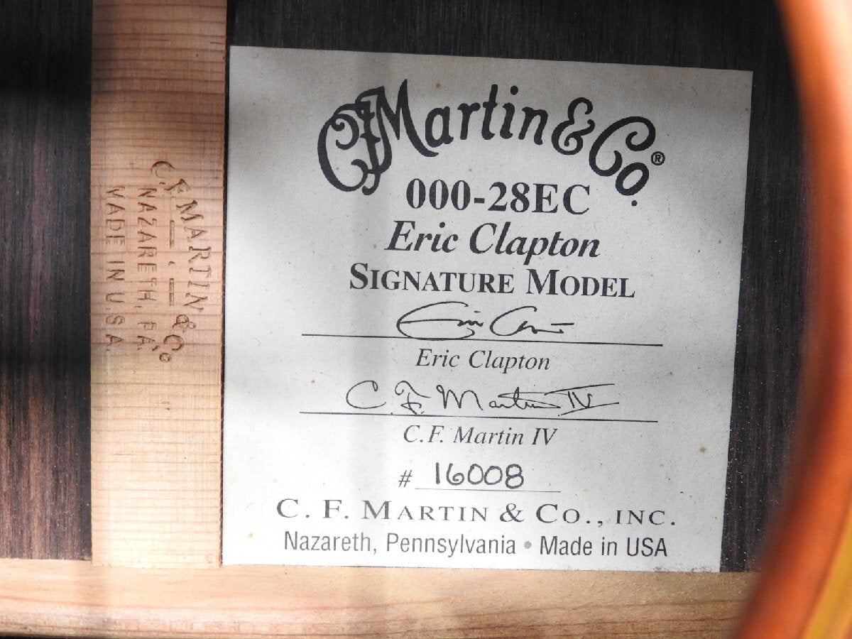 Martin 000-28EC Eric Clapton (Pre-owned) 2010