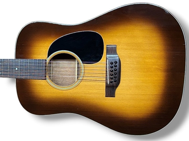 Martin D12-18 Sunburst Vintage 12-String Dreadnought 1974