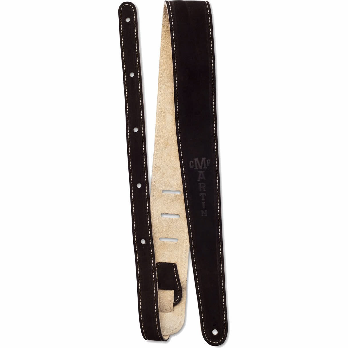 Martin Leather Guitar Strap Black
