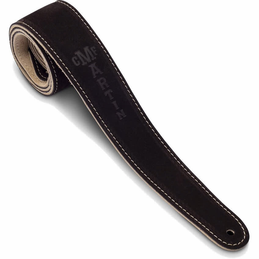 Martin Leather Guitar Strap Black
