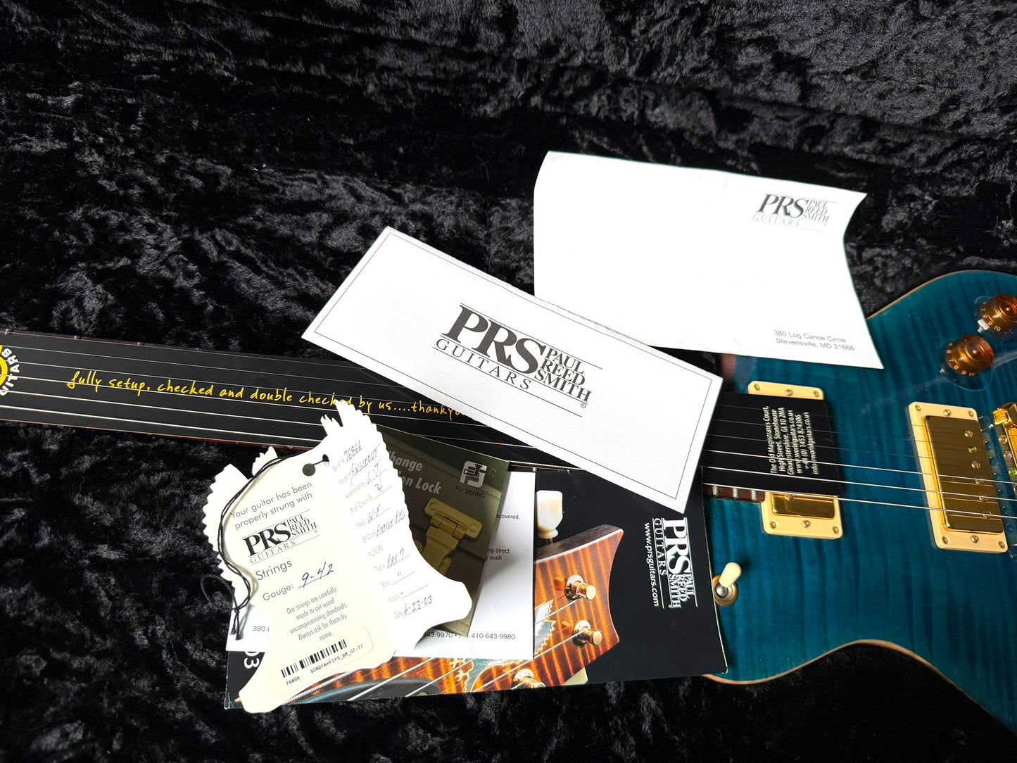 PRS Singlecut 22 Artist Package (2003) – Blue Mateo