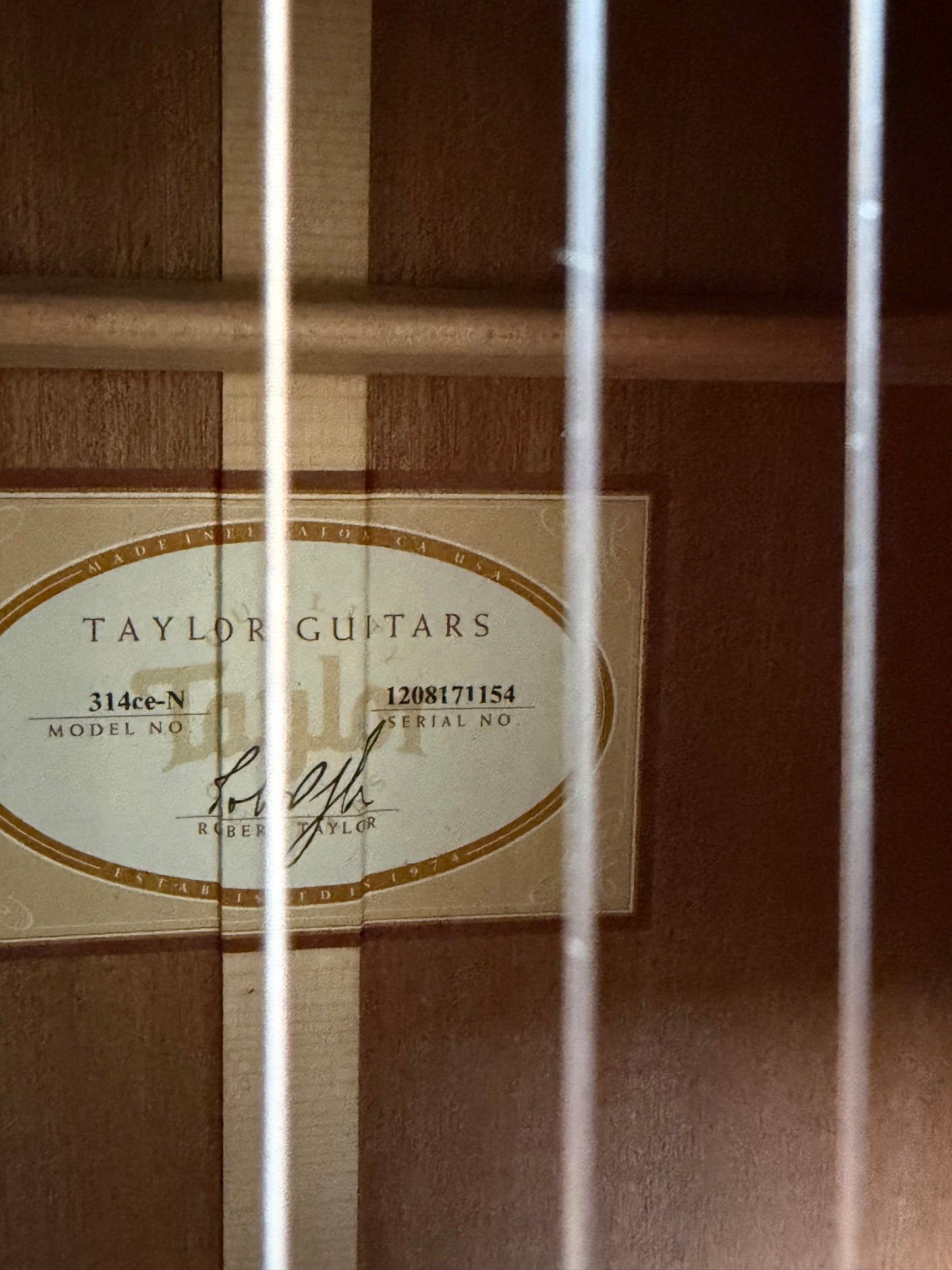 Taylor 314CE-N Grand Auditorium 2021