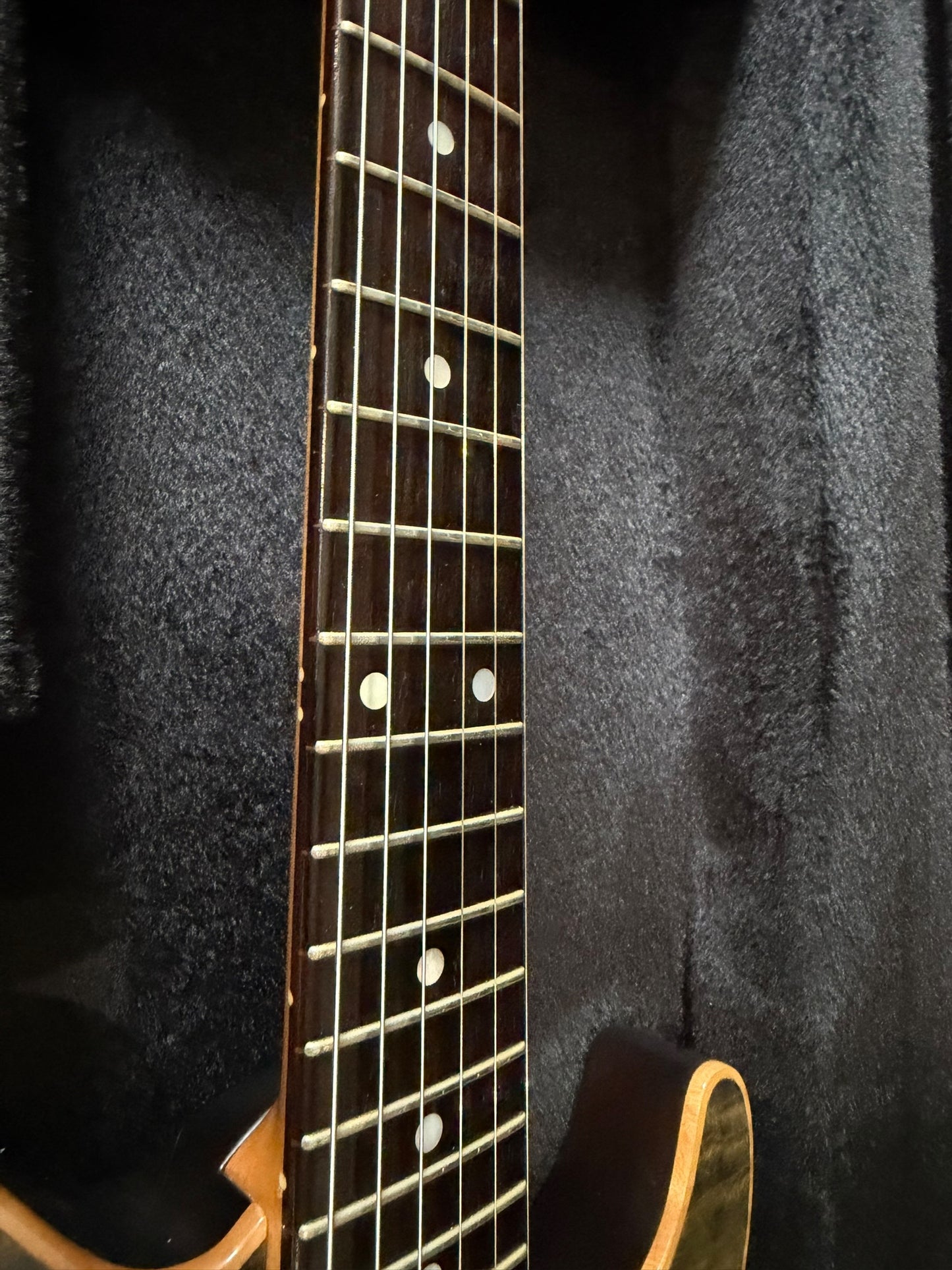 Sugi DH496C 5AQM/AT/BSBK 2010 – Aqua Timber Custom Guitar