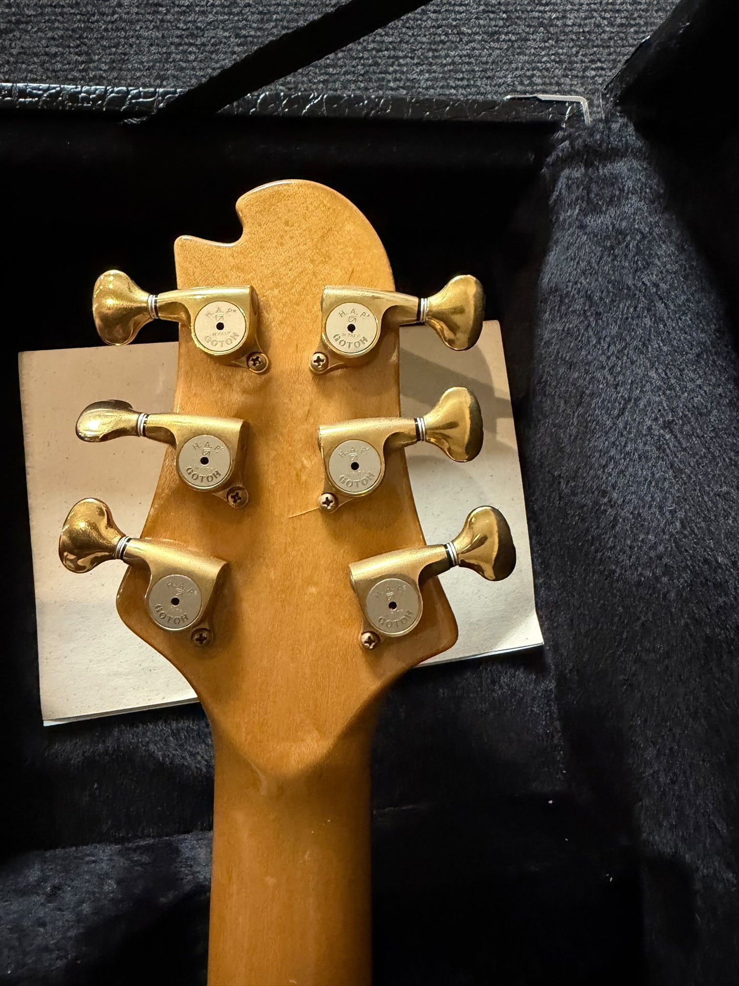 Sugi DH496C 5AQM/AT/BSBK 2010 – Aqua Timber Custom Guitar