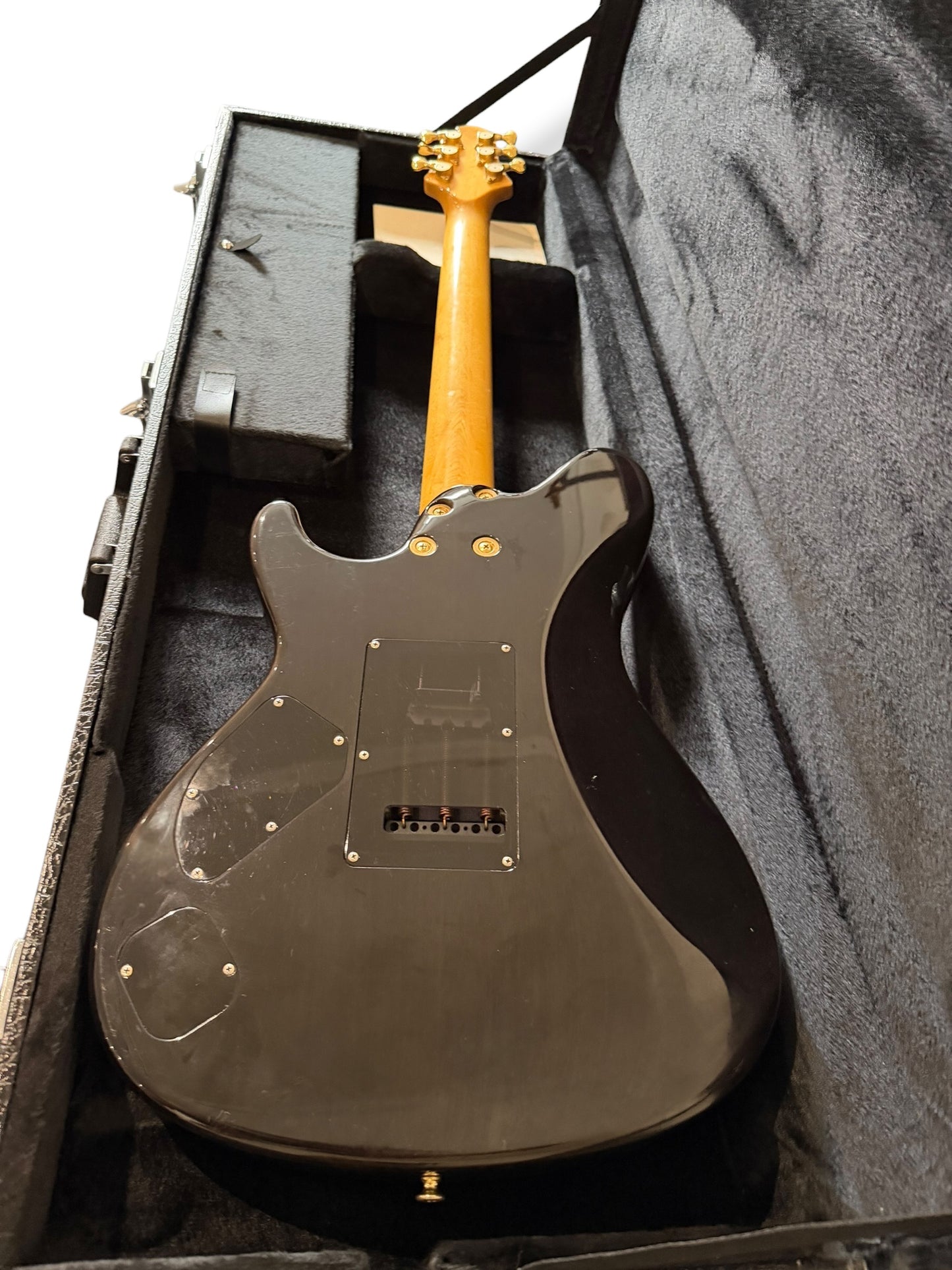 Sugi DH496C 5AQM/AT/BSBK 2010 – Aqua Timber Custom Guitar