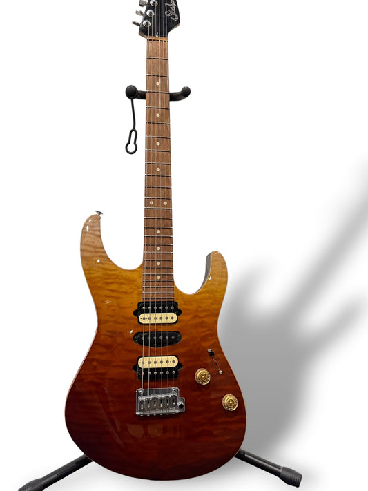 Suhr Modern Plus (2018) – Desert Gradient Burl Maple Top