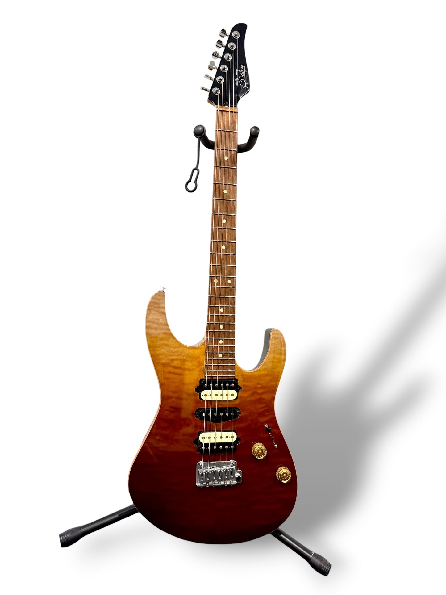 Suhr Modern Plus (2018) – Desert Gradient Burl Maple Top