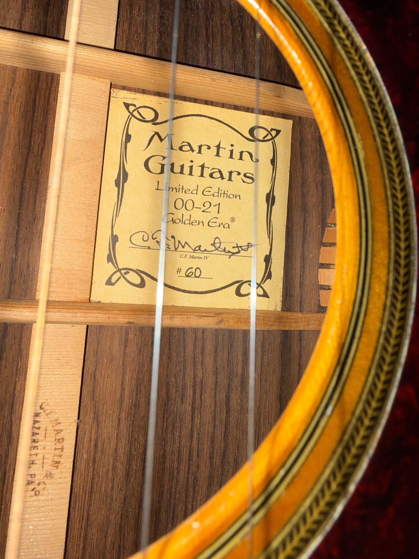 Martin 00-21GE Golder Era number 60 /164 Adirondack 1998