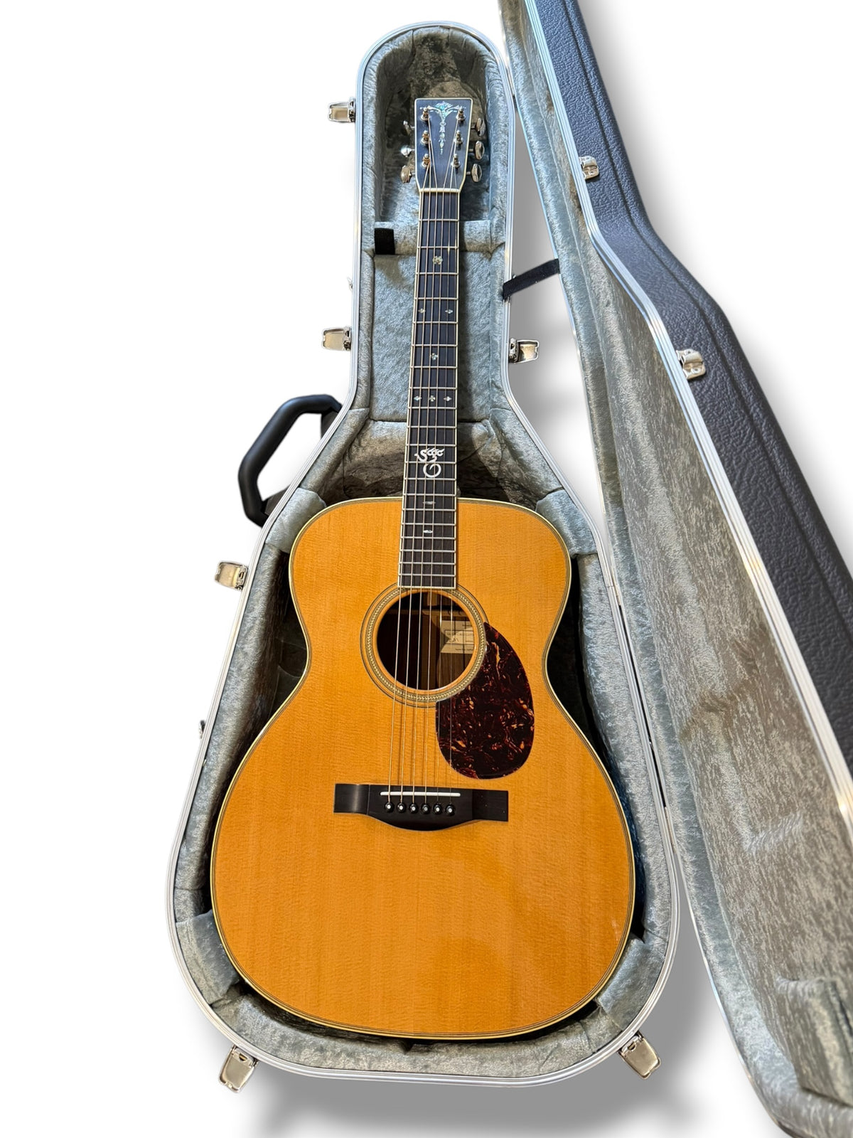 Santa Cruz OM Custom - 1992 - Torch inlays