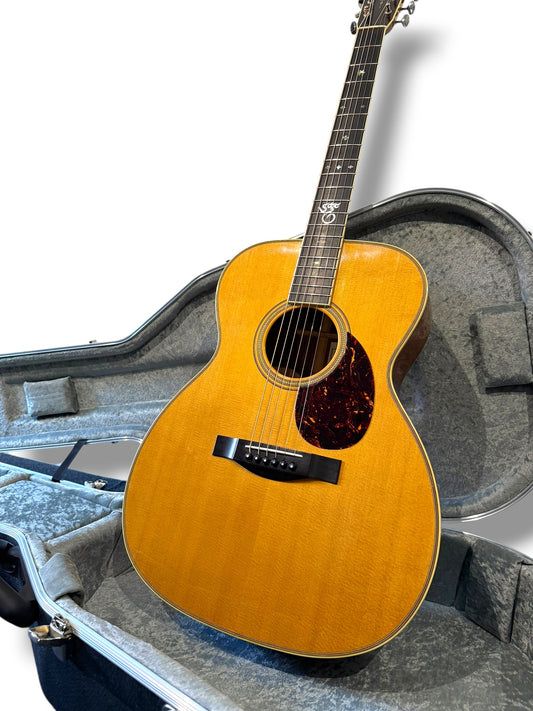 Santa Cruz OM Custom - 1992 - Torch inlays