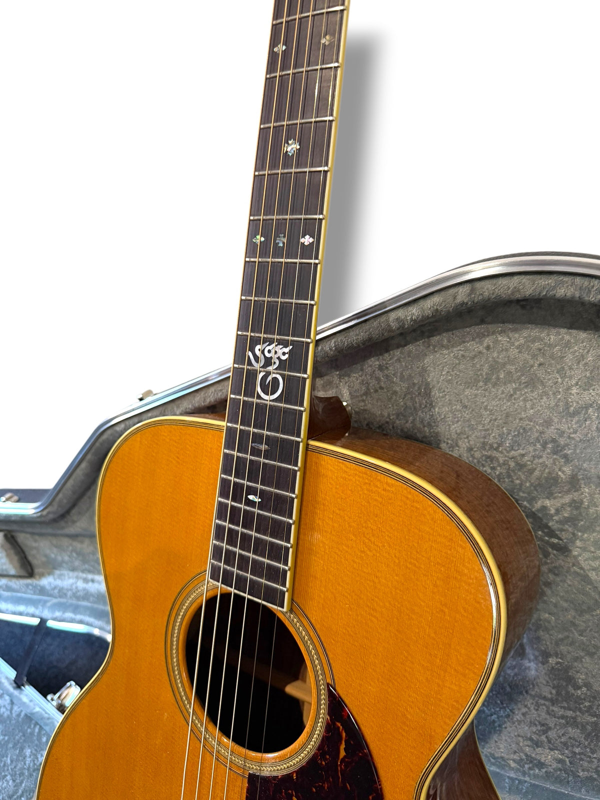 Santa Cruz OM Custom - 1992 - Torch inlays