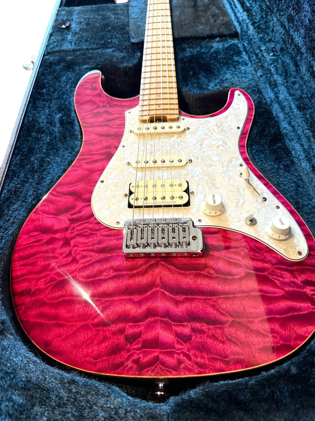 ESP Snapper Custom (2012) – Quilted Maple Top