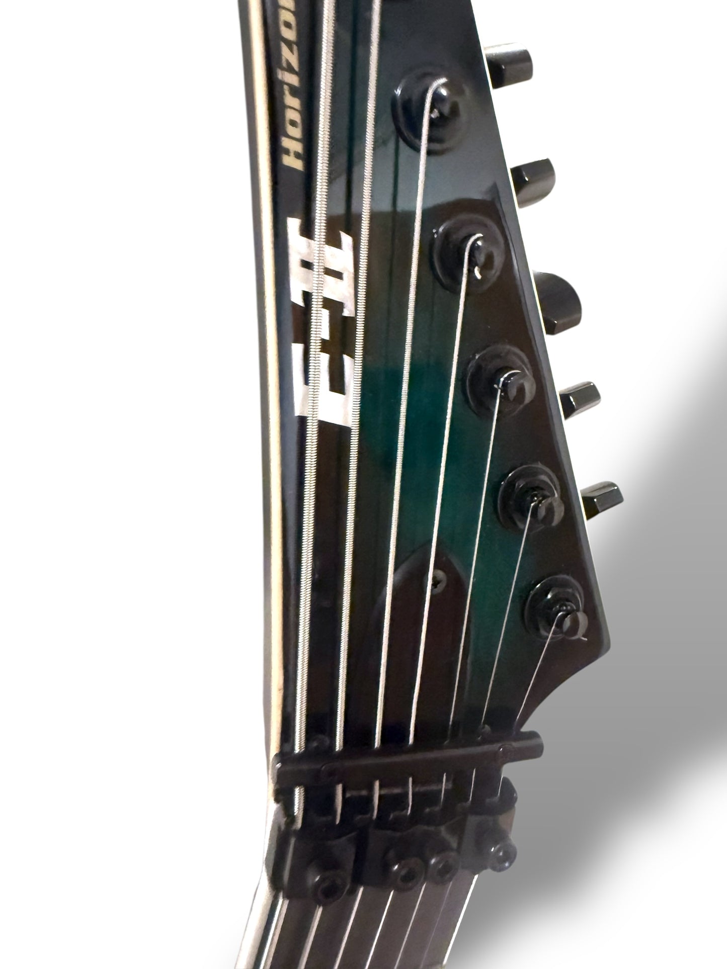 ESP E-II Horizon FR-7 Black Turquoise Burst (Pre-owned) 2019