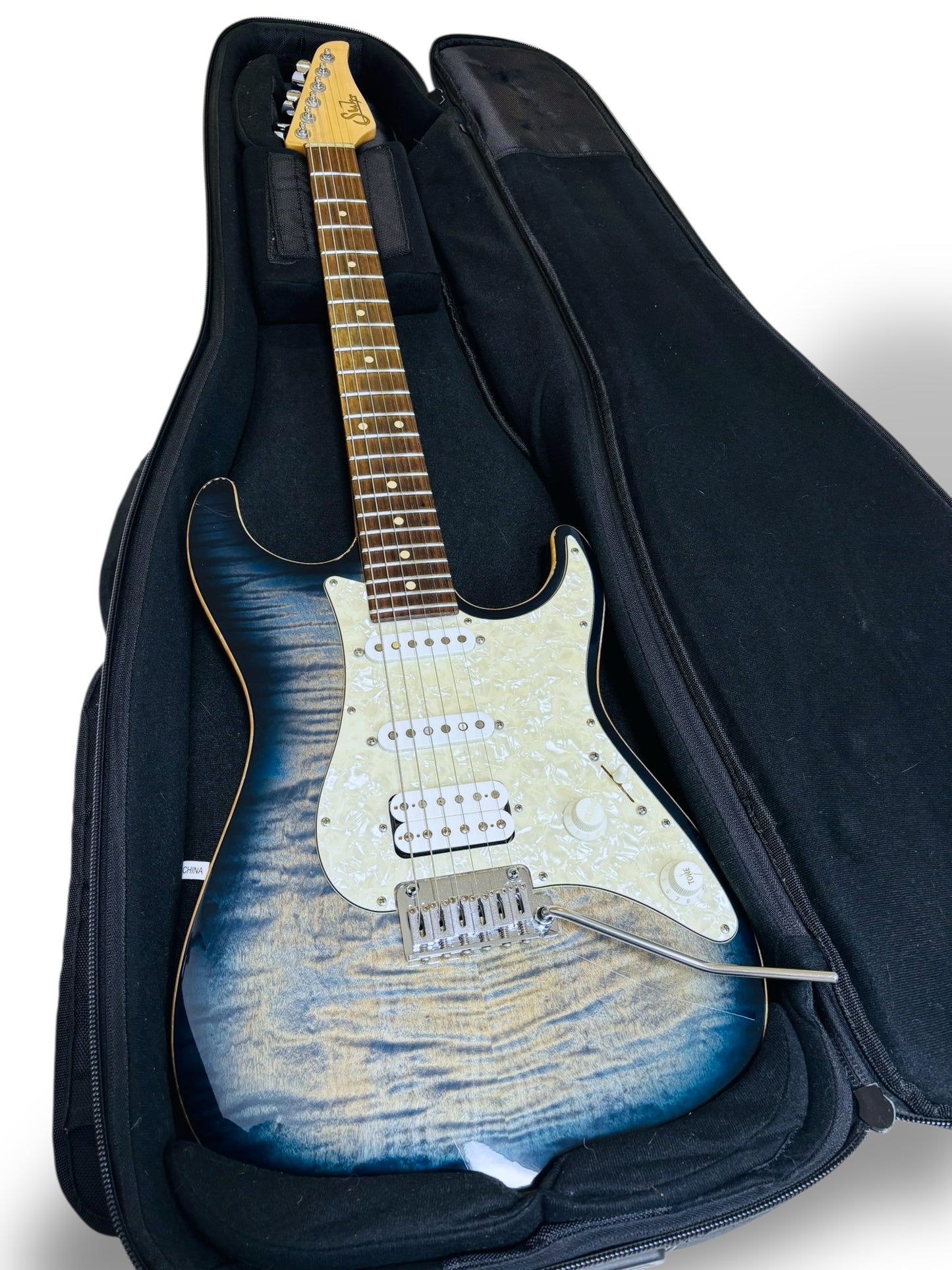 Suhr Standard Pro Fade Trans Whale Blue Burst (Pre-owned) 2017