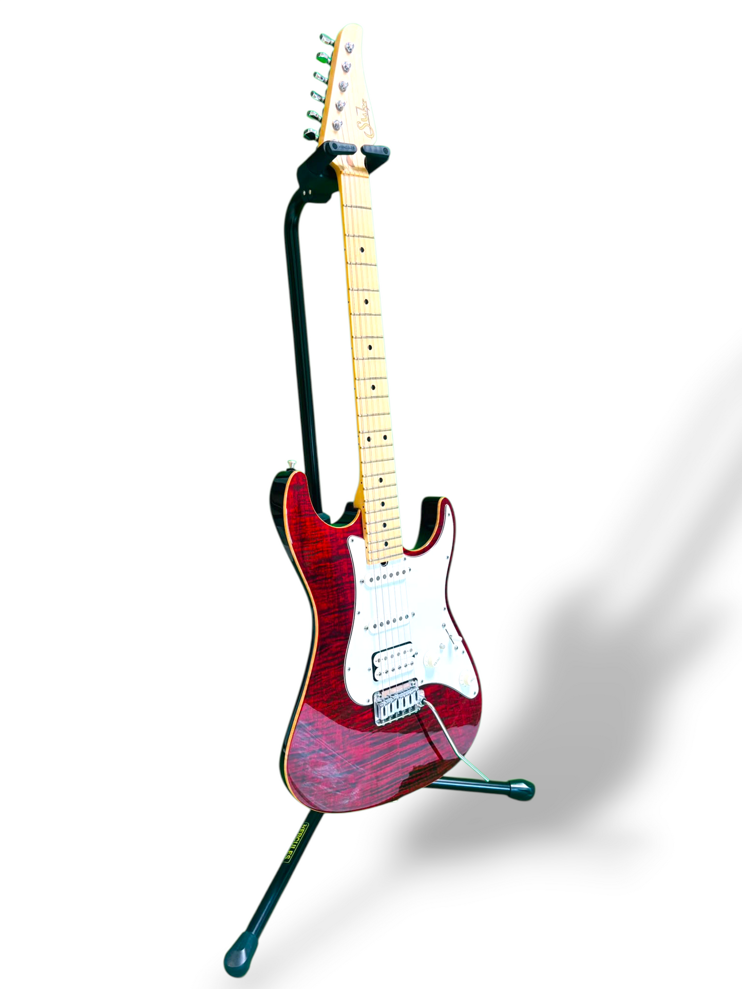 Suhr Pro Series S4 Flame Maple Chilli Pepper Red