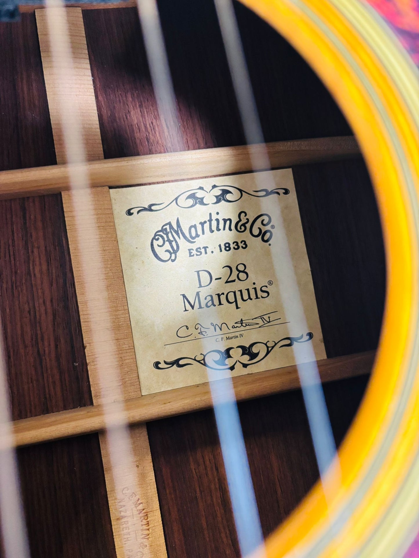 Martin D-28 Marquis (Pre-owned) 2005 Adirondack LR Baggs