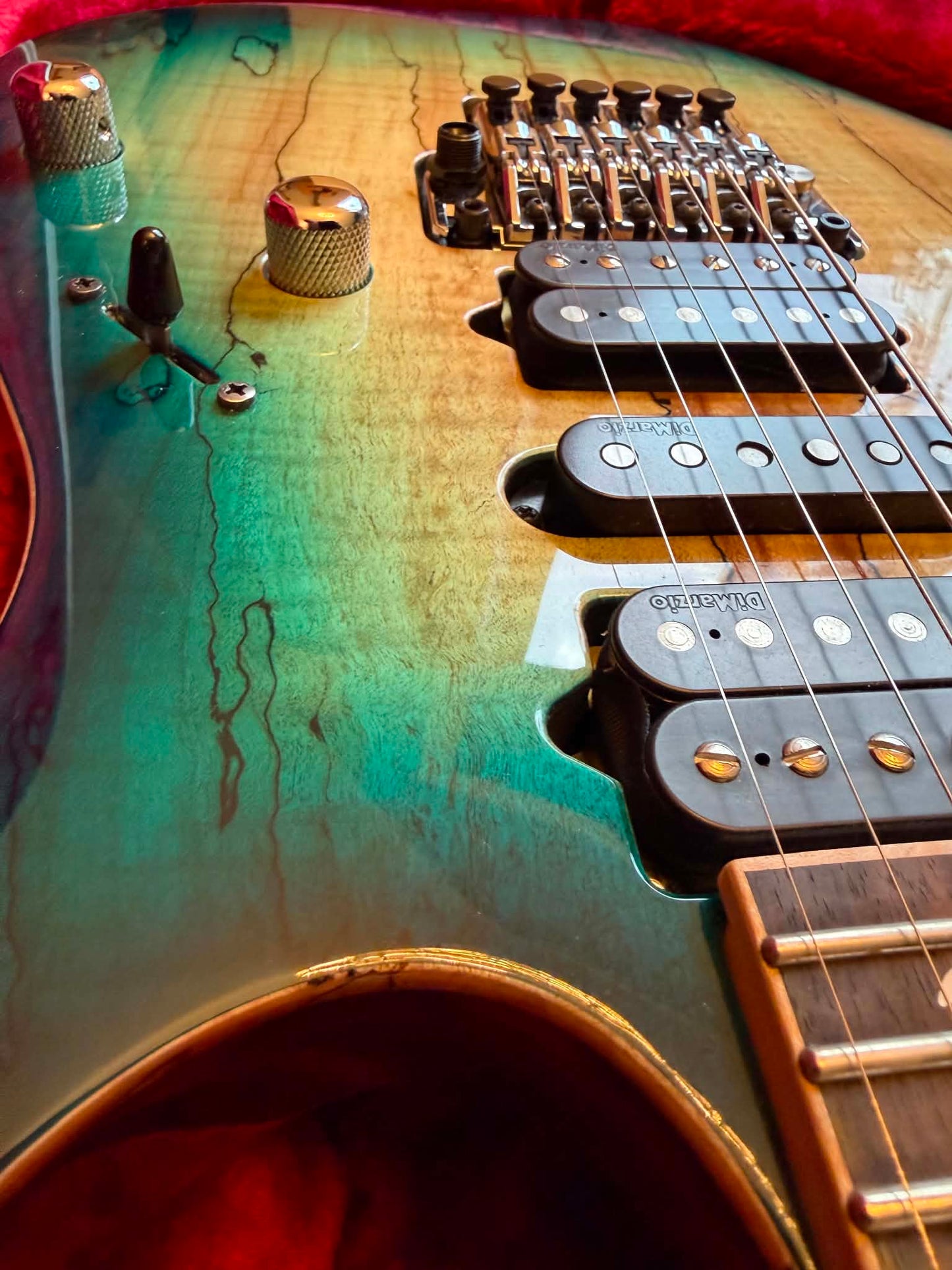 Ibanez RG8570ZSM-BGT Bluish Green Burst J. Custom 2023